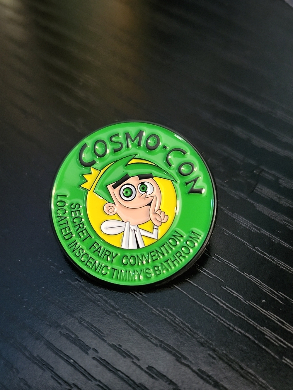 Nickelodeon Fairly Oddparents Cosmo-Con Pin